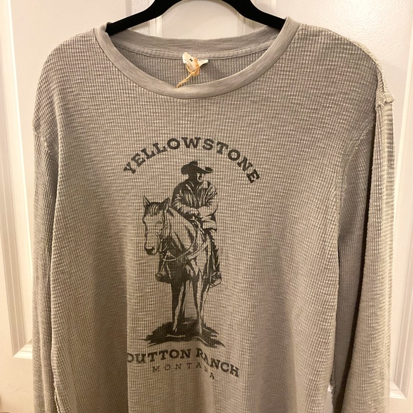 Lucky Brand Other - Yellowstone Waffle Knit Tshirt